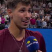 Alexei Popyrin reacts to shock US Open win against