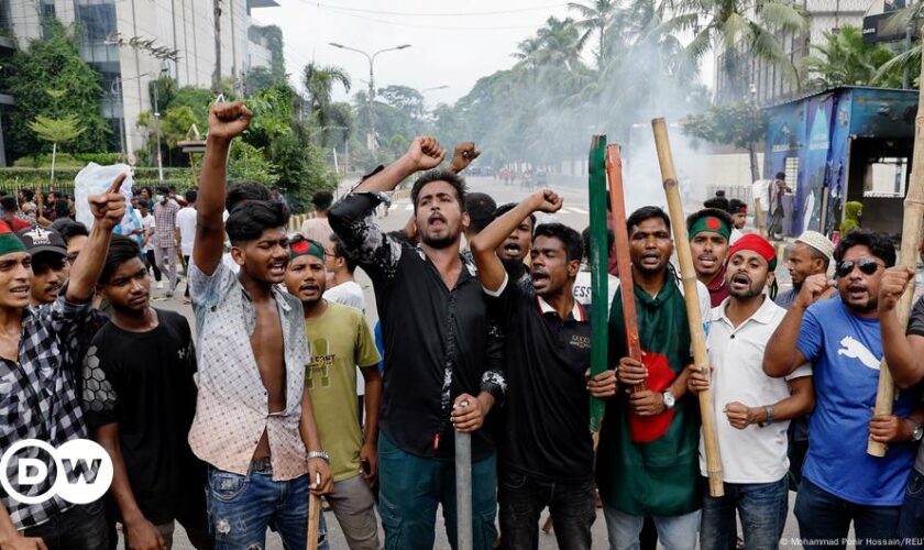 Ausgangssperre nach schweren Ausschreitungen in Bangladesch