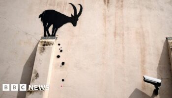 Banksy artwork appears on west London building