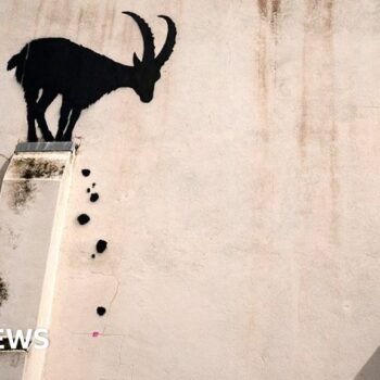 Banksy artwork appears on west London building
