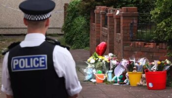 Birkenhead house fire: Schoolboy, 8, pulled from horror blaze as tributes appear outside home