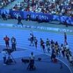 Cameraman DISRUPTS men's 5000m Olympic heats in more chaotic scenes in Paris - after Team GB's George Mills tumbled on final straight