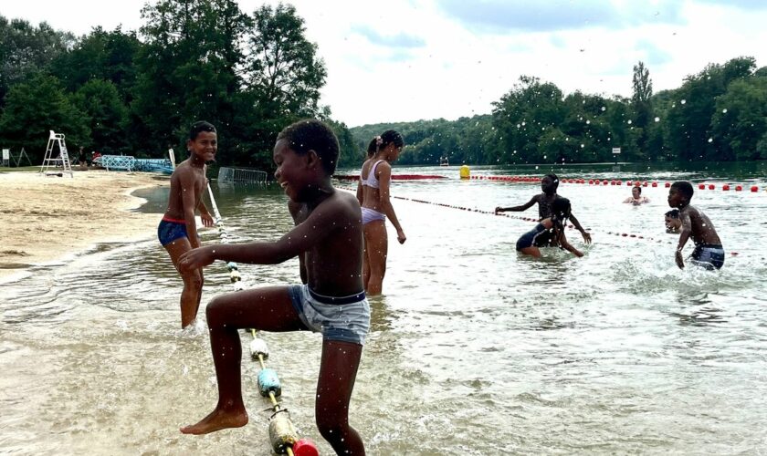 C’est l’effet JO : la plage de Meaux-les-Bains profite d’une vague de touristes internationaux