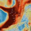 Don't go outdoors this morning! Brits are given health alert about a gas cloud tipped to fill the skies across the UK