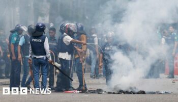 Dozens killed in anti-government protests in Bangladesh
