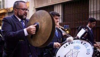 El 'boom' de la banda de La Puebla: de uno a seis contratos en la Semana Santa de Sevilla en dos años