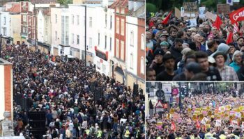 Far-right thugs outnumbered by united protestors at planned rallies in Liverpool, Bristol and Walthamstow