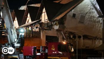 Germany: 9 feared trapped after hotel building collapse