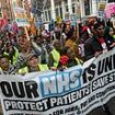 Health chiefs warn Labour will 'put lives at risk' after caving in to union bosses with new laws making it easier for public service staff to strike