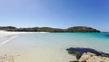 Hidden UK beach that looks like it belongs in the Caribbean - and is almost always deserted