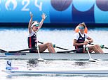 Imogen Grant and Emily Craig end their Tokyo 2020 heartache as they clinch gold in the women's double sculls at the Paris Olympics