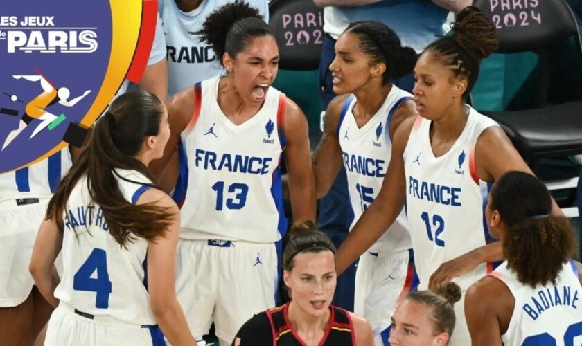 JO 2024 - Basket : les Françaises écartent les Belges pour affronter les États-Unis en finale