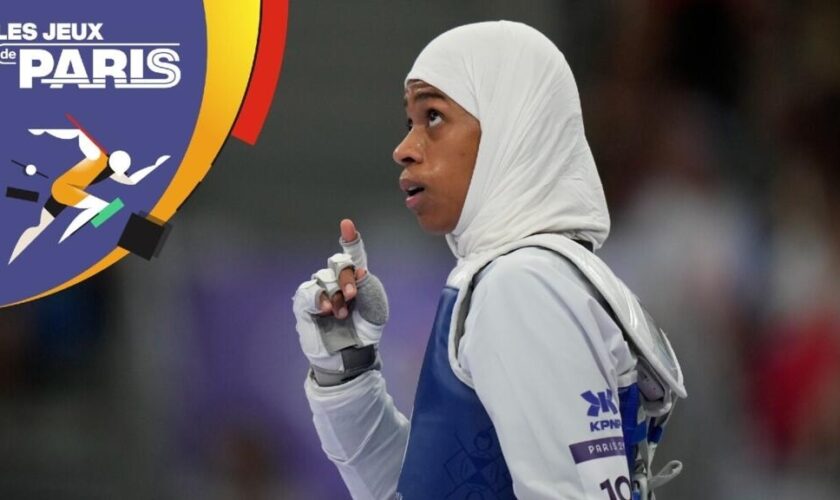 JO 2024 - taekwondo : une journée historique pour les femmes saoudiennes grâce à Dunya Abutaleb