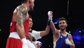 JO - Boxe : qualifié en demi-finale, Oumiha est assuré d’une nouvelle médaille olympique