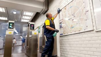 JO Paris 2024 : stations, quais, rames… Ils nettoient le métro et « ça se voit »