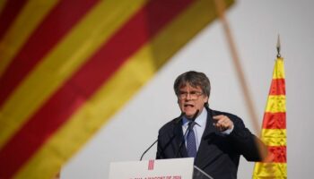 Nach der Rede verschwand Puigdemont von der Bildfläche. Die Polizei leitete eine Großfahndung ein. (Archivbild) Foto: Joan Mateu