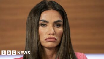 Katie Price arrested for failing to attend court on return to UK