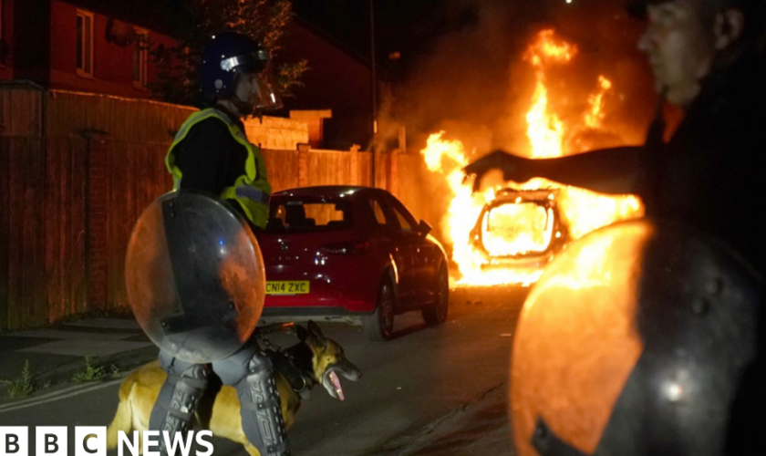 More than 100 arrests as Southport protests spread