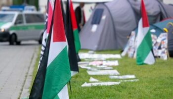 München: Extremismus-Verdacht nach Brand in Pro-Palästina-Protestcamp