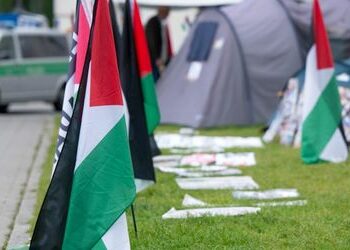 München: Extremismus-Verdacht nach Brand in Pro-Palästina-Protestcamp