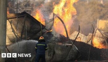 One dead as wildfires rage across Athens suburbs