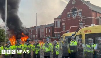 Police 'fully prepared' for protests after knife attack