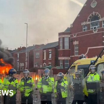 Police 'fully prepared' for protests after knife attack