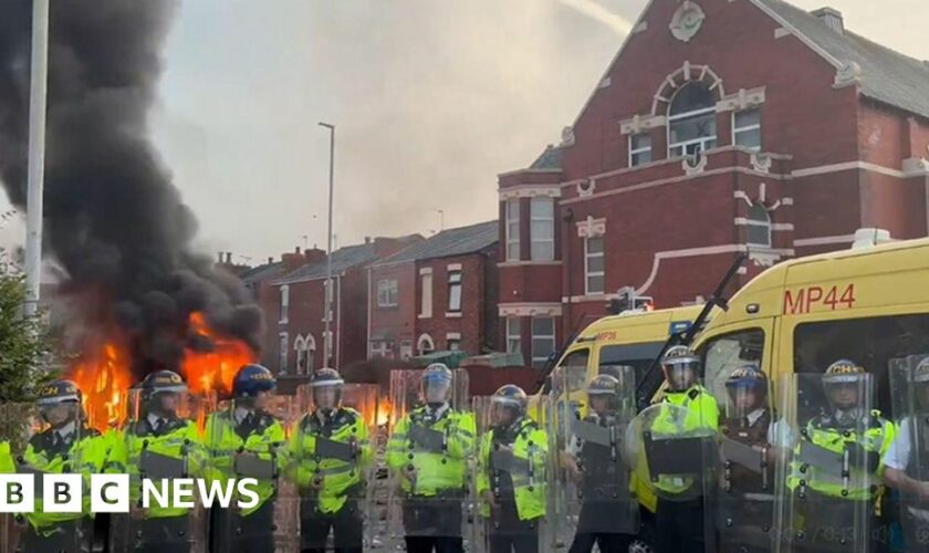 Police 'fully prepared' for protests after knife attack