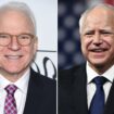 Saturday Night Live creator Lorne Michaels called Steve Martin to play Tim Walz