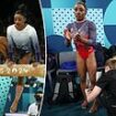 Simone Biles endures brutal day at the Olympics as she injures herself before taking silver on the floor following huge error on the beam