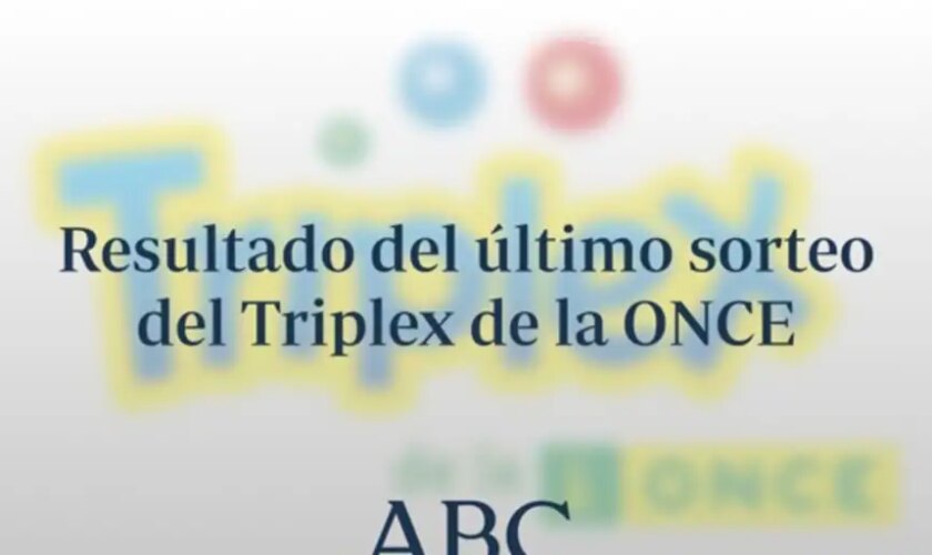 Triplex de la ONCE: Resultados de hoy viernes, 30 de agosto de 2024