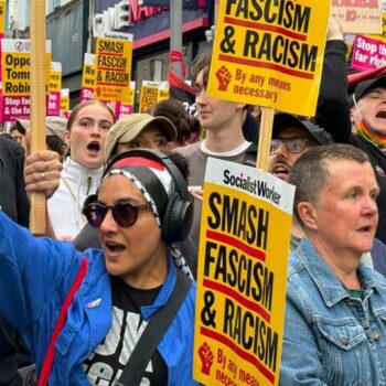 UK: Huge anti-racism protests follow violent unrest