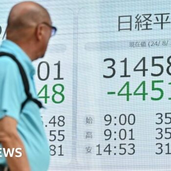 UK and European stock markets fall on US fears