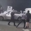 UK riots: Sickening moment racist mob in Hull drag man out of car shouting 'kill them'
