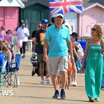 UK sees hottest day of 2024 as temperatures hit 34.8C