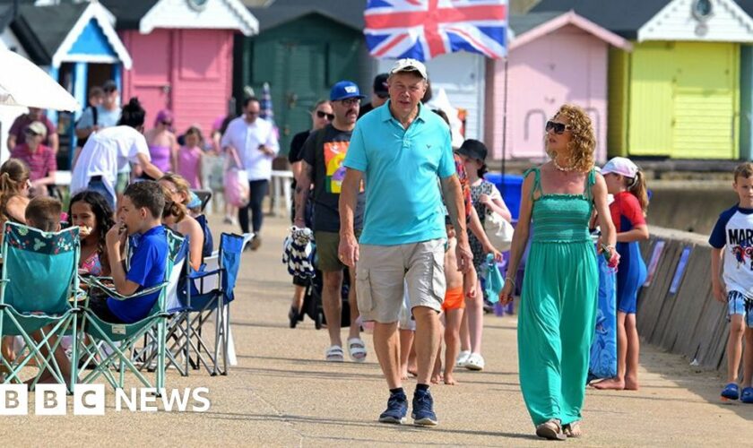 UK sees hottest day of 2024 as temperatures hit 34.8C