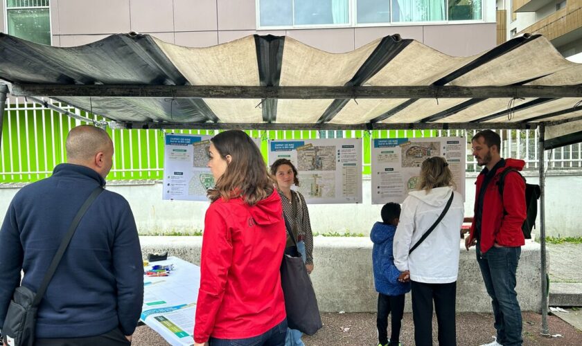 Val-de-Marne : stand sur le marché, maison du projet… la rénovation du Bois-l’Abbé au plus près des habitants