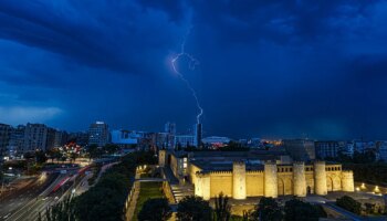 Violentas tormentas de agua y granizo dejan inundaciones en Valencia, Cataluña, Navarra y La Rioja