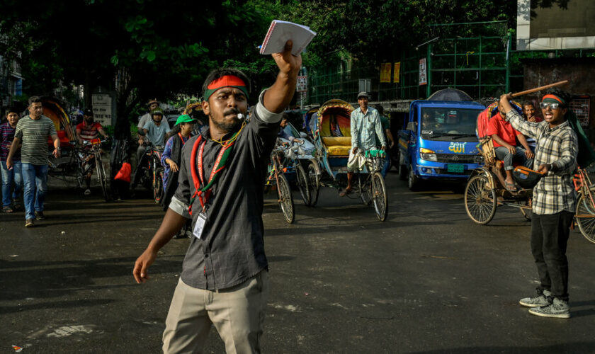 Where Students Run the Streets: Bangladesh in Limbo