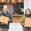 William and Kate pay touching tribute to 'hugely-dedicated' pizza-seller they met on engagement after he dies of cancer, aged 47 - sending a letter to the father-of-two's grieving widow