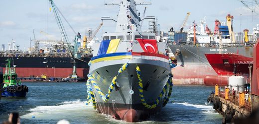 Zweites Kriegsschiff für die Ukraine in der Türkei zu Wasser gelassen