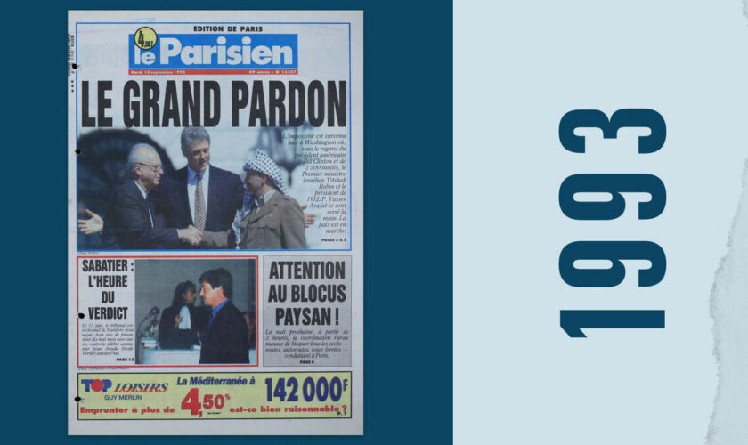 14 septembre 1993 : entre Israël et la Palestine, une poignée de mains met en marche la paix… pour un temps