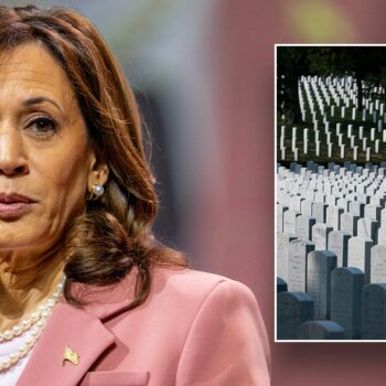 Gold Star families slam Kamala Harris for 'playing politics' over Trump's visit to Arlington National Cemetery