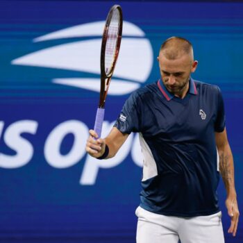 Dan Evans runs out of steam in defeat to Alex de Minaur