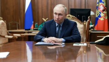 Le président russe Vladimir Poutine, le 29 août 2024 à Moscou