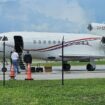 Un avion du président vénézuélien Nicolas Maduro saisi par les autorités américaines, à Fort Lauderdale, en Floride, le 2 septembre 2024