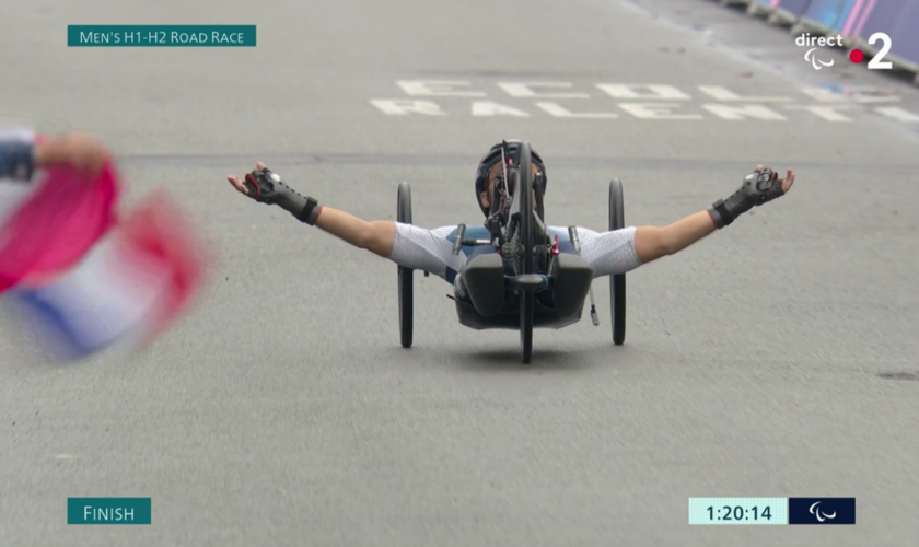 Jeux paralympiques : Florian Jouanny remporte la médaille d’or en course en ligne de cyclisme sur route