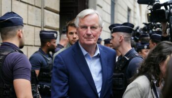 Michel Barnier le 26 juin 2024, après une réunion d'urgence du bureau politique des Républicains à Paris