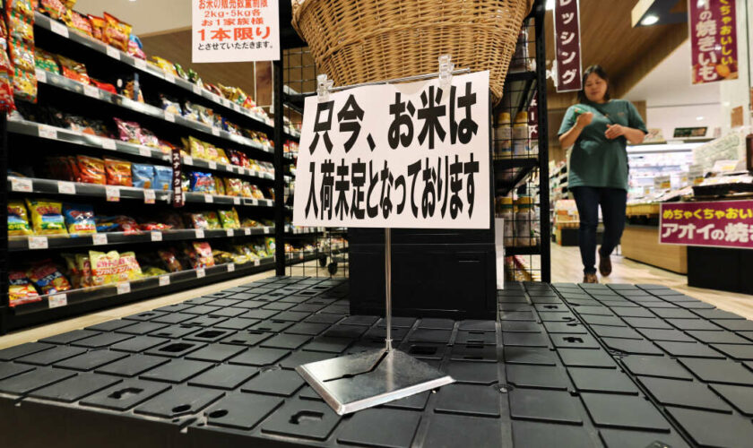 Le Japon confronté à une pénurie de riz