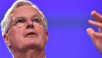 Michel Barnier, ici le 7 septembre à Bruxelles, salue "l'esprit constructif" de la Première ministre britannique Theresa May sur le Brexit à Florence